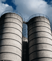 工业储罐建筑仰视画面4475#横