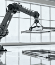 工厂机械臂搬运作业素材182#横屏 