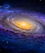  宇宙漩涡星云旋转2997#横屏 	 