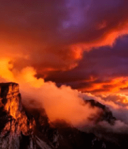 高山云海壮丽日出景象3861#横