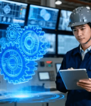 工厂工程师手持平板操作画面4727#横