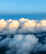 高空俯瞰云海景象1135#横