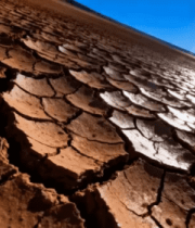 干旱土地与耀眼阳光景象917#横