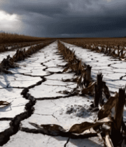 干旱玉米地景象5022#横屏 