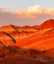 甘肃张掖七彩丹霞地貌景观322#横屏 