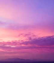 粉紫色天空与云层素材4826#横