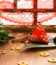 端午粽子艾草及传统饰品1028#横