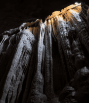 洞穴内钟乳石景观素材3102#横