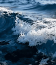 大海海浪近景画面3141#横