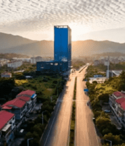 城市高楼俯瞰景观38#横屏 