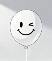 带表情卡通气球2314#横