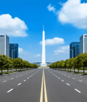 城市湖边垃圾污染景象4600#横