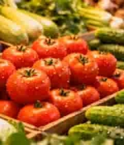  新鲜蔬菜市场展示2544#横屏 	 