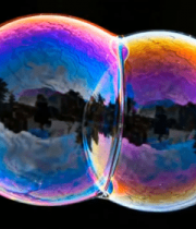 草原河流日出航拍全景1235#横