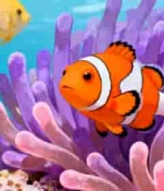  小丑鱼与珊瑚礁动画2503#横屏 	 -