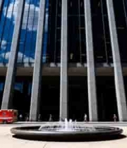  现代玻璃幕墙建筑外观2455#横屏 	 