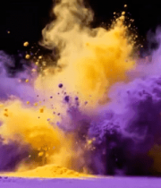 彩色粉末爆炸素材3313#横屏 