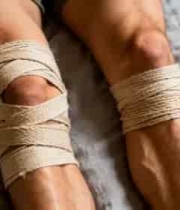  膝盖绷带固定护理2427#横屏 	 -