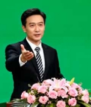  西装男士演讲手势特写2419#横屏 	 