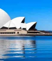  悉尼歌剧院外观全景2423#横屏 	 -