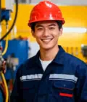  微笑的青年工程师2281#横屏 	 