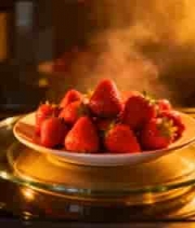  微波炉里的草莓热气腾腾2276#横屏 	 