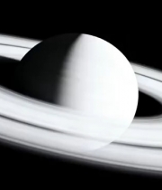  土星黑白旋转动画2259#横屏 	 