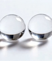  透明玻璃球特写2249#横屏 	 