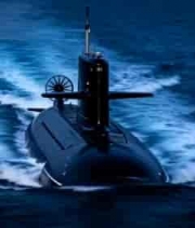  深海潜艇航行画面2067#横屏 	 