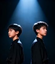  少年团舞台光影舞蹈2058#横屏 	 