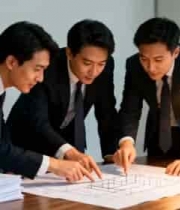  商务团队讨论方案2024#横屏 	 