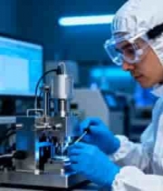  实验室科研人员操作仪器2112#横屏 	 