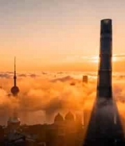  上海晨曦云海地标2029#横屏 	 