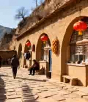  陕北窑洞农家生活1966#横屏 	 