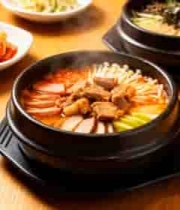  热气腾腾的韩式拌饭1822#横屏 	 