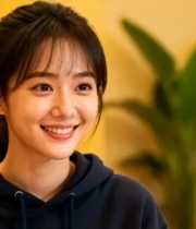  青春女孩甜美笑容1726#横屏 	 -