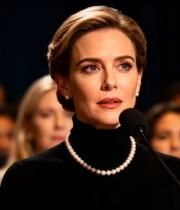  女性治家演讲特写1670#横屏 	 