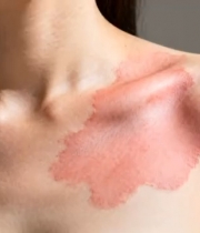  女性肩部特写1664#横屏 	 