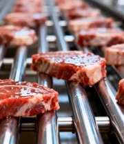  牛肉加工流水线生产1645#横屏 	 