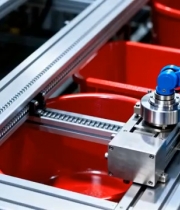  蓝色机械臂自动化分拣1395#横屏 	 