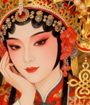  京剧花旦特写1228#横屏 	 - 