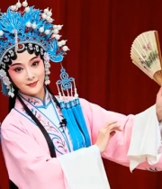  京剧花旦持扇表演1217#横屏 	 