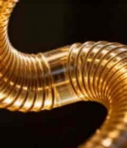  金色螺旋管动态背景1164#横屏 	 - 