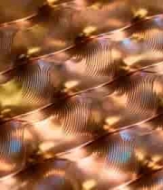  金色波浪金属纹理1137#横屏 	 