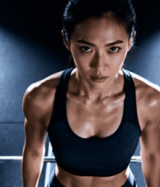 健身女性力量训练1085#横屏 