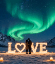 极光下的爱情誓言1040#横屏 