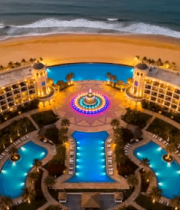 海滨度假酒店航拍769#横屏 