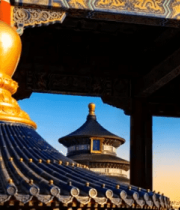 故宫金顶红柱延时728#横屏 