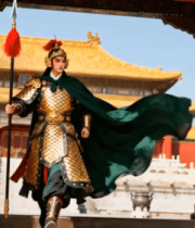 古代将军持戟守卫皇宫649#横屏 