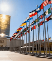 各国飘扬 国际会议中心578#横屏 